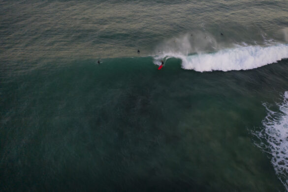 Homa at his beloved St Clair Point.